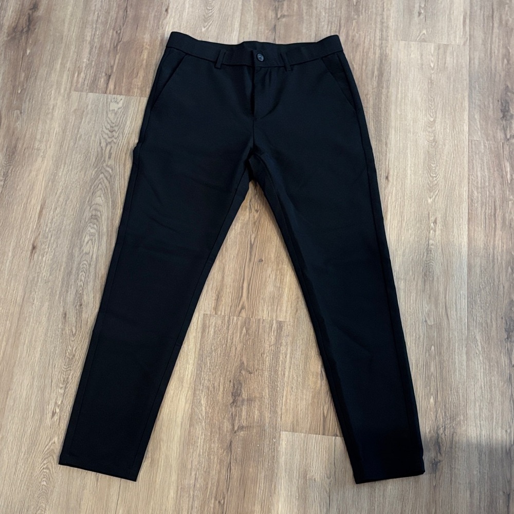 Classic Black Men's Dress Pants